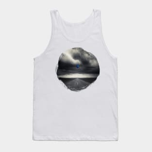 Blue Balloon In Dramatic Sky Tank Top